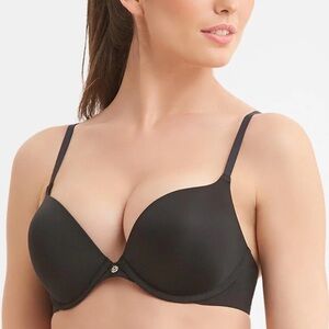 Montelle Intimates Black Prodigy Ultimate Push Up Bra | 34B